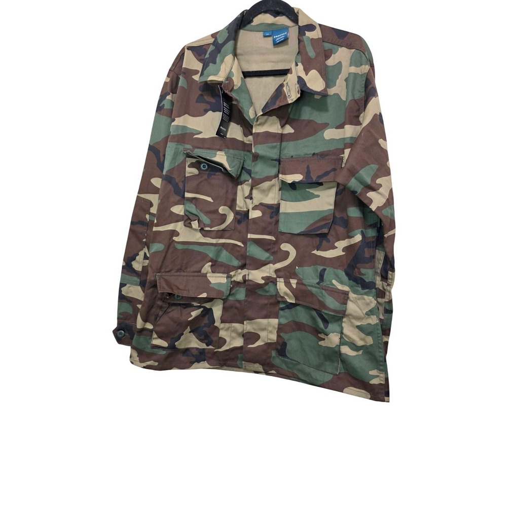 Propper Men's Camouflage Military Style Field Jacket Camping Heavy-Duty Size L